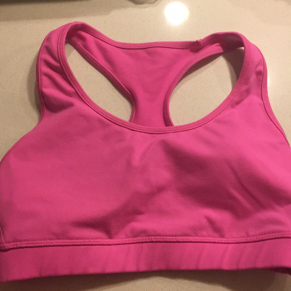 Pink Sport Bra